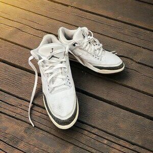 LNM, Men’s, Snickers, White, Size 12, Air, Leather, Canvas, Laces.!